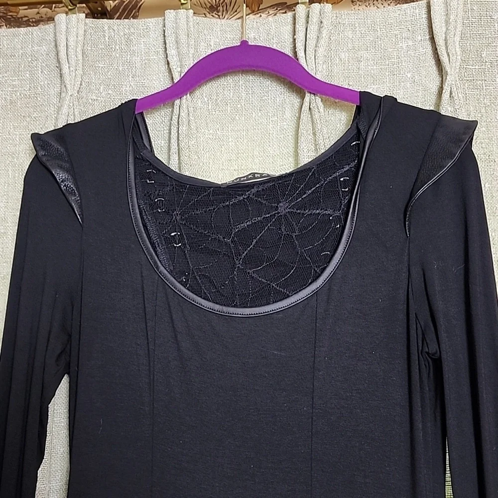 Punk Rave Enchantress Hooded Dress - Picture 4 of 7